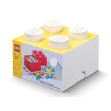 LEGO® Sonstiges Aufbewahrungsstein mit 4 Noppen in Weiß 5006931 (2/3)