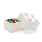 LEGO® Sonstiges Aufbewahrungsstein mit 4 Noppen in Weiß 5006931 (3/3)