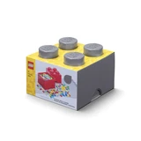 LEGO® Sonstiges Aufbewahrungsstein mit 4 Noppen in Dunkelgrau 5006933 (2/2) LEGO® Sonstiges Aufbewahrungsstein mit 4 Noppen in Dunkelgrau 5006933 (2/2)
