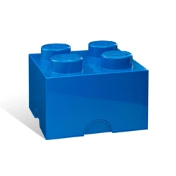 Aufbewahrungsstein mit 4 Noppen in Blau 5006969