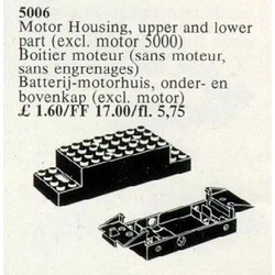 Replacement 2-Piece Battery Motor Housing 5006