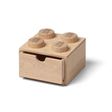 LEGO® Miscellaneous Wooden Desk Drawer 4 – Light Oak 5007113 (2/3)
