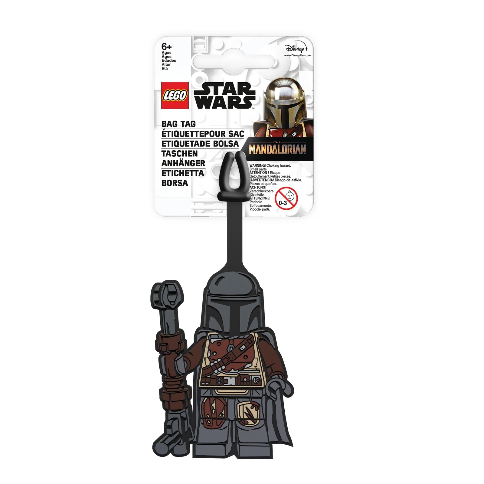LEGO® Gear The Mandalorian™ Bag Tag 5007138 (1/1) LEGO® Gear The Mandalorian™ Bag Tag 5007138 (1/1)