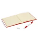 Notebook with Gel Pen - Red 5007239 thumbnail-1