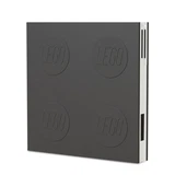 LEGO® Sonstiges Verschließbares Notizbuch mit Gelschreiber in Schwarz 5007247 (1/3)