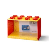 LEGO® Miscellaneous 8-Stud Brick Shelf – Bright Red 5007284 (1/3)