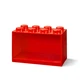 8-Stud Brick Shelf – Bright Red 5007284 thumbnail-1