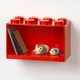 8-Stud Brick Shelf – Bright Red 5007284 thumbnail-2