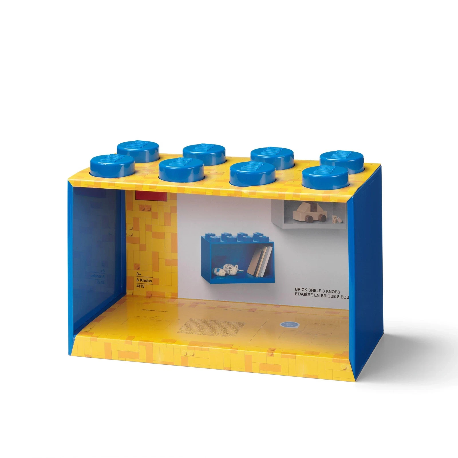 LEGO® Sonstiges Steinregal mit 8 Noppen in Blau 5007285 (1/3) LEGO® Sonstiges Steinregal mit 8 Noppen in Blau 5007285 (1/3)