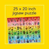 LEGO® Sonstiges Minifigure Rainbow 1,000-Piece Puzzle 5007643 (5/5)