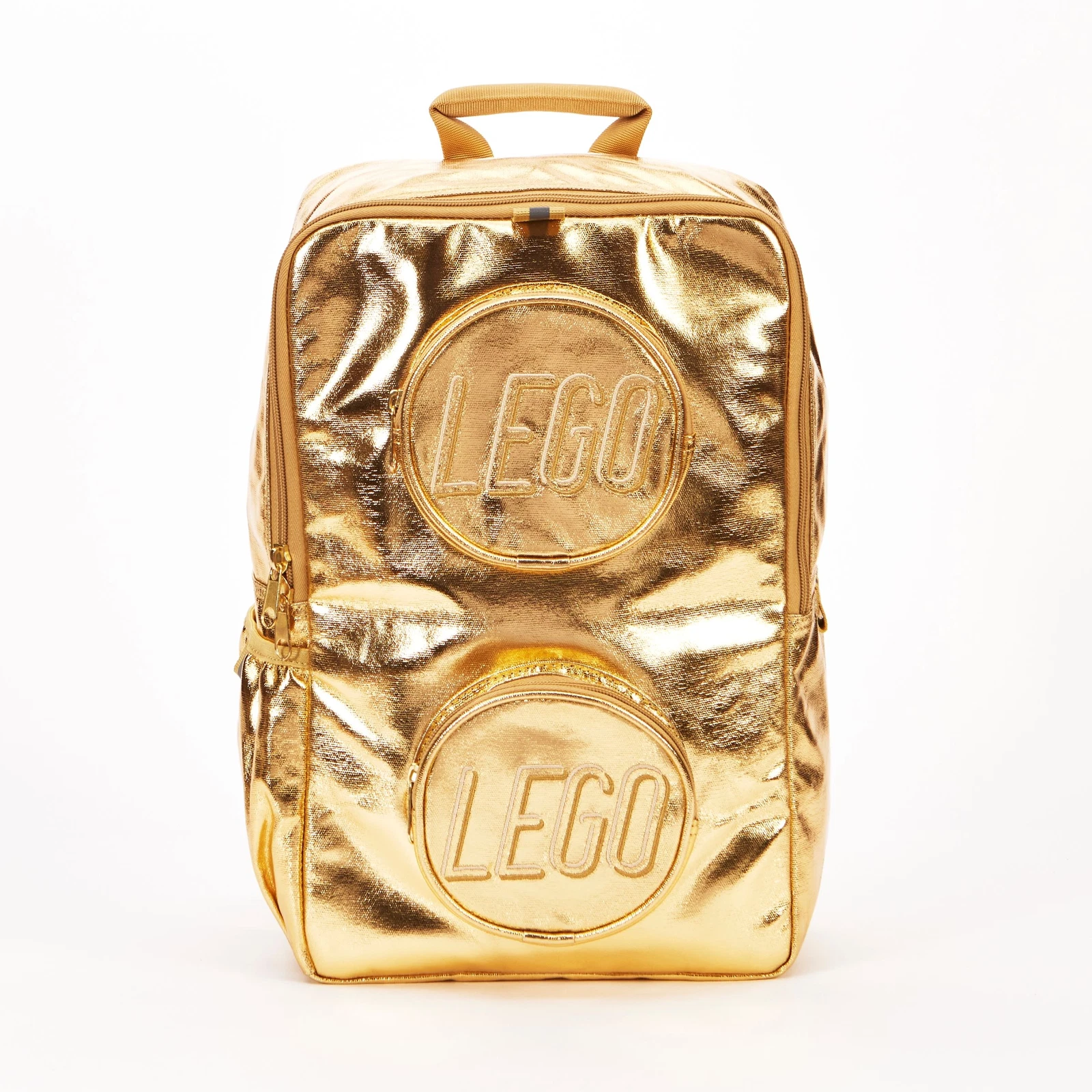 LEGO® Sonstiges Lego Stein-Rucksack in Metallic Gold 5008721 (1/5) LEGO® Sonstiges Lego Stein-Rucksack in Metallic Gold 5008721 (1/5)