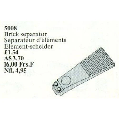 LEGO® Service Packs Element Separator Grey 5008 (1/1) LEGO® Service Packs Element Separator Grey 5008 (1/1)