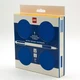 Verschließbares Notizbuch mit Gelschreiber in Blau 5009062 thumbnail-1