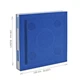 Verschließbares Notizbuch mit Gelschreiber in Blau 5009062 thumbnail-4