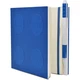 Verschließbares Notizbuch mit Gelschreiber in Blau 5009062 thumbnail-5