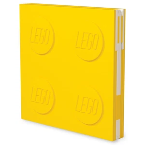 LEGO® Miscellaneous Locking Notebook with Gel Pen - Yellow 5009065