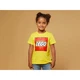 Kurzarm-T-Shirt in Gelb mit Logo für Kinder 5009094 thumbnail-4