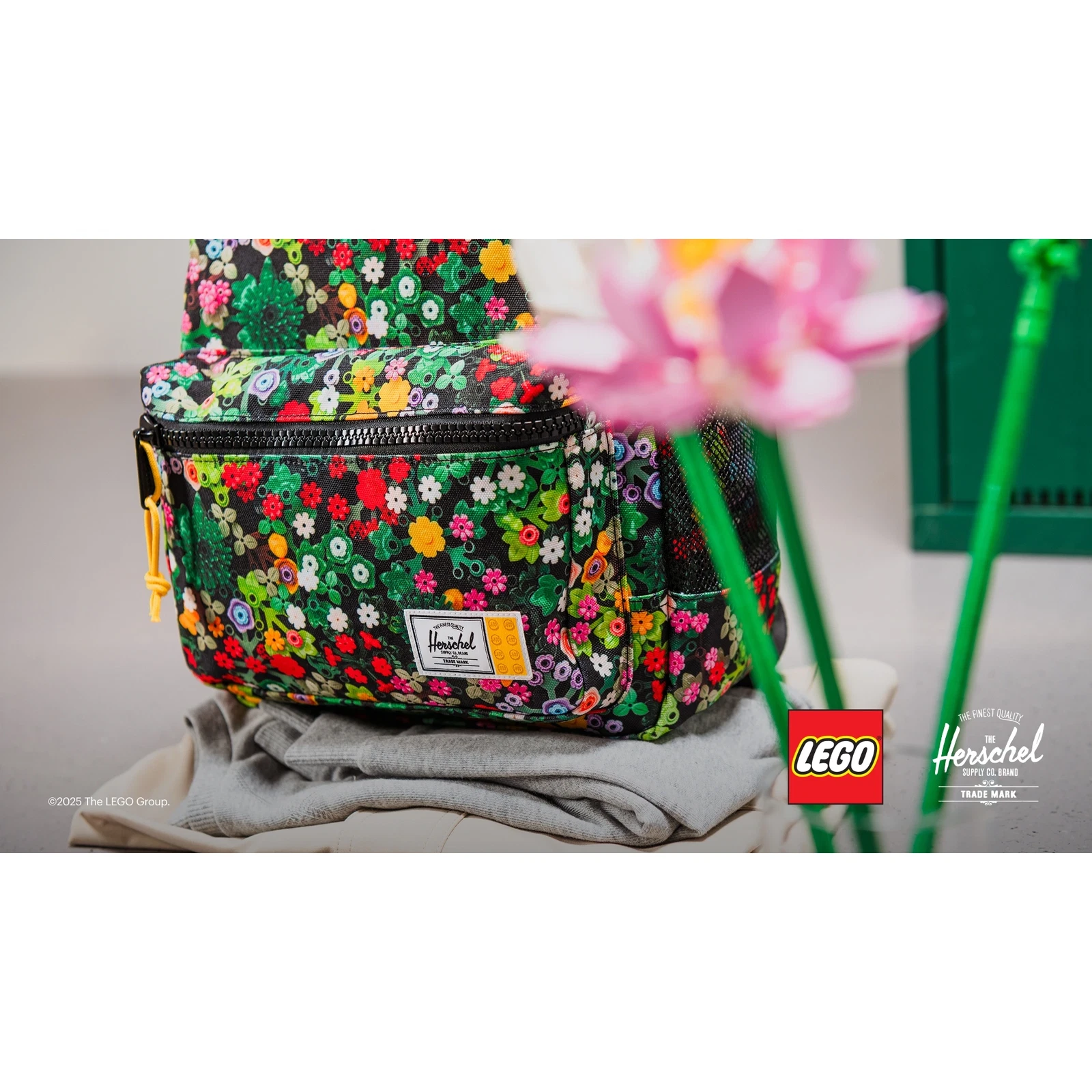 New ® Herschel Heritage™ Youth Backpack Scavenger Hunt Meadow NWT LEGO® Herschel Heritage™ Youth Backpack Scavenger Hunt  main image 2