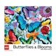 Puzzle de 1 000 pièces Papillons et fleurs 5009302 thumbnail-0