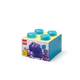 LEGO® Miscellaneous Lichtblauwe doorzichtige opbergdoos in de vorm van een steen 5009340 (2/4) LEGO® Miscellaneous Lichtblauwe doorzichtige opbergdoos in de vorm van een steen 5009340 (2/4)