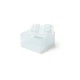 Witte doorzichtige opbergdoos in de vorm van een steen 5009341 thumbnail-0