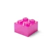 Pink Clear Brick-Shaped Storage Box 5009342 thumbnail-2