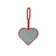3x3 Heart Bag Tag - Red 5009504 thumbnail-1