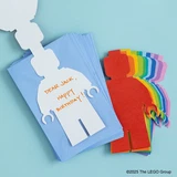 LEGO® Miscellaneous Minifigure Notecards: 12 Shaped Notecards with Envelopes 5009897 (3/4) LEGO® Miscellaneous Minifigure Notecards: 12 Shaped Notecards with Envelopes 5009897 (3/4)