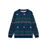 LEGO® Divers Sweat-shirt de Noël pour adultes - Bleu foncé 5009960 (1/3)