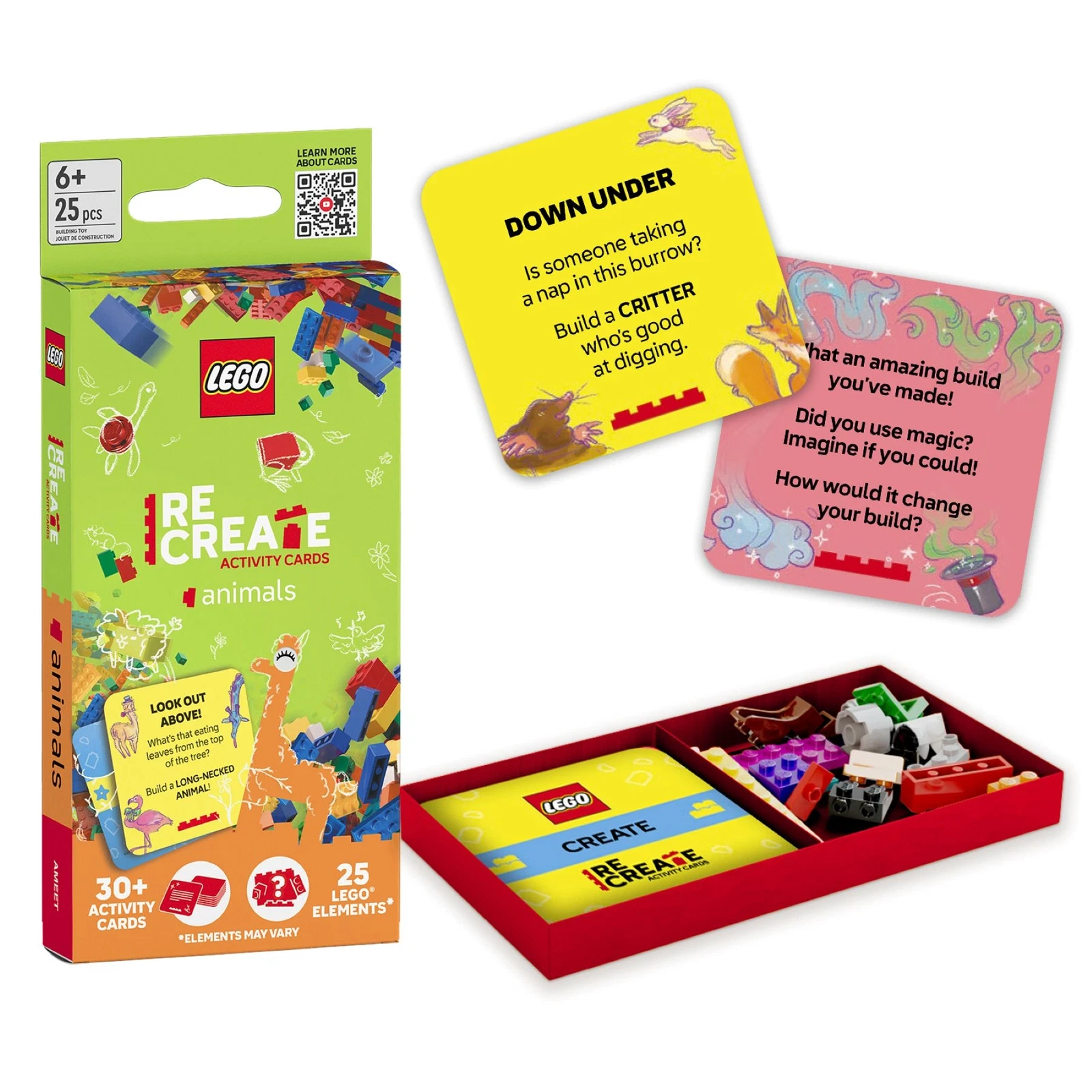 LEGO® Sonstiges Bau Es Nach Aktivitätskarten: Tiere 5010356 (1/7) LEGO® Sonstiges Bau Es Nach Aktivitätskarten: Tiere 5010356 (1/7)