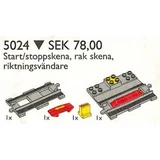 LEGO® Service Packs Duplo Start / Stop Rail, Single Rail, Change of Direction Switch 5024 (1/1) LEGO® Service Packs Duplo Start / Stop Rail, Single Rail, Change of Direction Switch 5024 (1/1)
