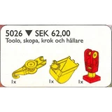 LEGO® Service Packs Toolo Loader, Hook and Turntable 5026 (1/1)