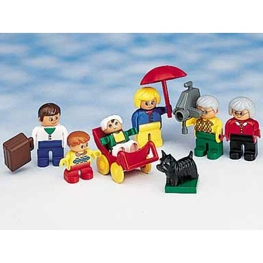 LEGO® Service Packs Duplo Family, Caucasian 5029 (1/1) LEGO® Service Packs Duplo Family, Caucasian 5029 (1/1)
