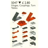 LEGO® Service Packs Hinges, Couplings and Turntables 5047 (1/1) LEGO® Service Packs Hinges, Couplings and Turntables 5047 (1/1)