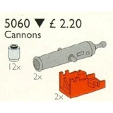LEGO® Service Packs 2 Pirate Cannons and 12 Cannon Balls 5060 (1/1) LEGO® Service Packs 2 Pirate Cannons and 12 Cannon Balls 5060 (1/1)