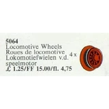 LEGO® Service Packs Locomotive Wheels for Battery Train 5064 (1/1) LEGO® Service Packs Locomotive Wheels for Battery Train 5064 (1/1)