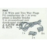LEGO® Service Packs Two-Way Plugs and Cable 3.0 m 5065 (1/1) LEGO® Service Packs Two-Way Plugs and Cable 3.0 m 5065 (1/1)