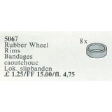 LEGO® Service Packs Rubber Wheel Rims 5067 (1/1) LEGO® Service Packs Rubber Wheel Rims 5067 (1/1)