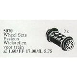 LEGO® Service Packs Wheel Sets Small, Black 5070 (1/1)