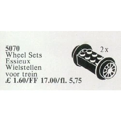 Wheel Sets Small, Black 5070