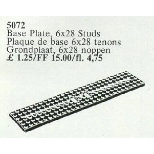 LEGO® Service Packs Long Wagon or Carriage Base 6 x 28 5072 (1/1) LEGO® Service Packs Long Wagon or Carriage Base 6 x 28 5072 (1/1)