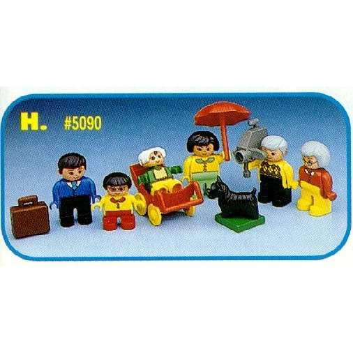 LEGO® Service Packs Duplo Family, Asian 5090 (1/1) LEGO® Service Packs Duplo Family, Asian 5090 (1/1)