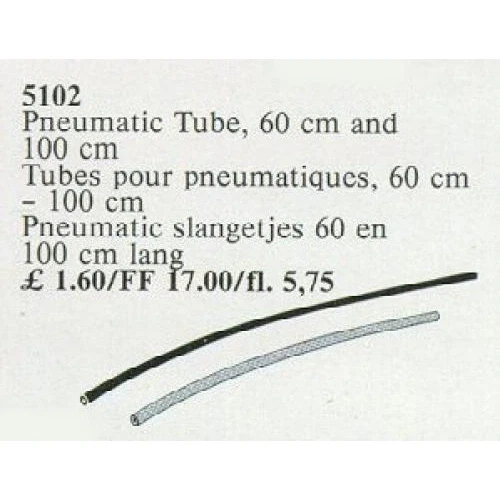 LEGO® Service Packs Pneumatic Tube Black and Grey 60 and 100 cm 5102 (1/1) LEGO® Service Packs Pneumatic Tube Black and Grey 60 and 100 cm 5102 (1/1)
