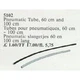 Pneumatic Tube Black and Grey 60 and 100 cm 5102 thumbnail-0