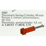 LEGO® Service Packs Pneumatic Spring Cylinder 48 mm Red 5103 (1/1) LEGO® Service Packs Pneumatic Spring Cylinder 48 mm Red 5103 (1/1)