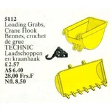 LEGO® Service Packs Loading Grabs, Crane Hook 5112 (1/1)