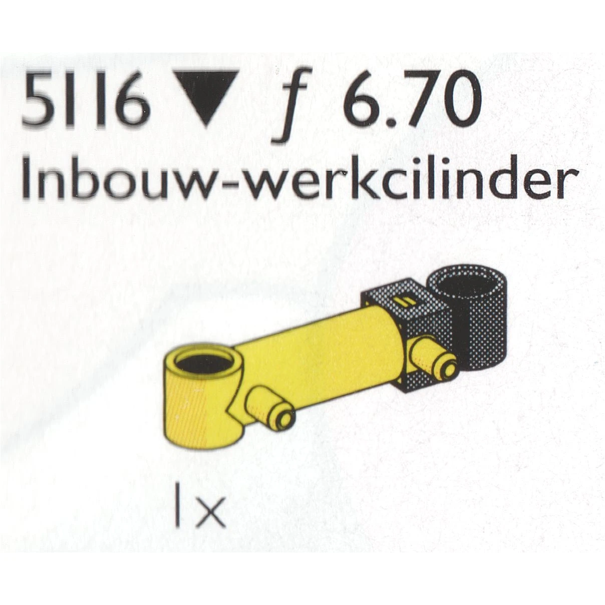 LEGO® Service Packs Pneumatic Piston Cylinder 32 mm 5116 (1/1) LEGO® Service Packs Pneumatic Piston Cylinder 32 mm 5116 (1/1)