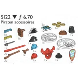 LEGO® Service Packs Pirate Accessories 5122 (1/1)