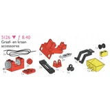 LEGO® Service Packs Crane and Digger Accessories 5126 (1/1)