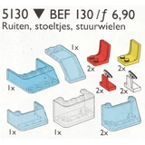LEGO® Service Packs Windows, Seats, Steering Wheels 5130 (1/1)